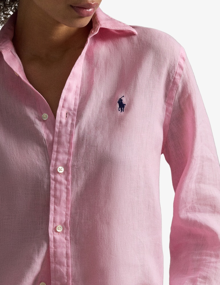 rinascente Polo Ralph Lauren Camicia classica in lino