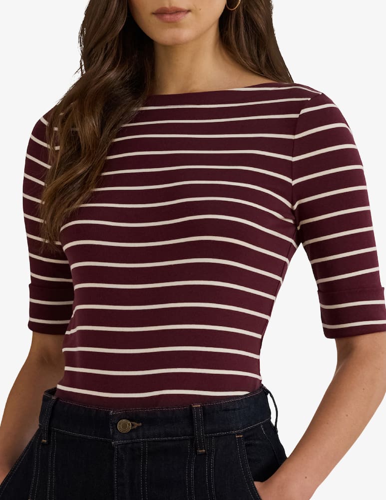 rinascente Lauren Ralph Lauren Maglia maniche a tre quarti Judy