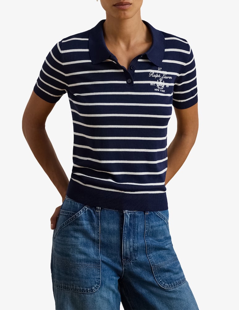 rinascente Lauren Ralph Lauren Polo a righe Natrissa