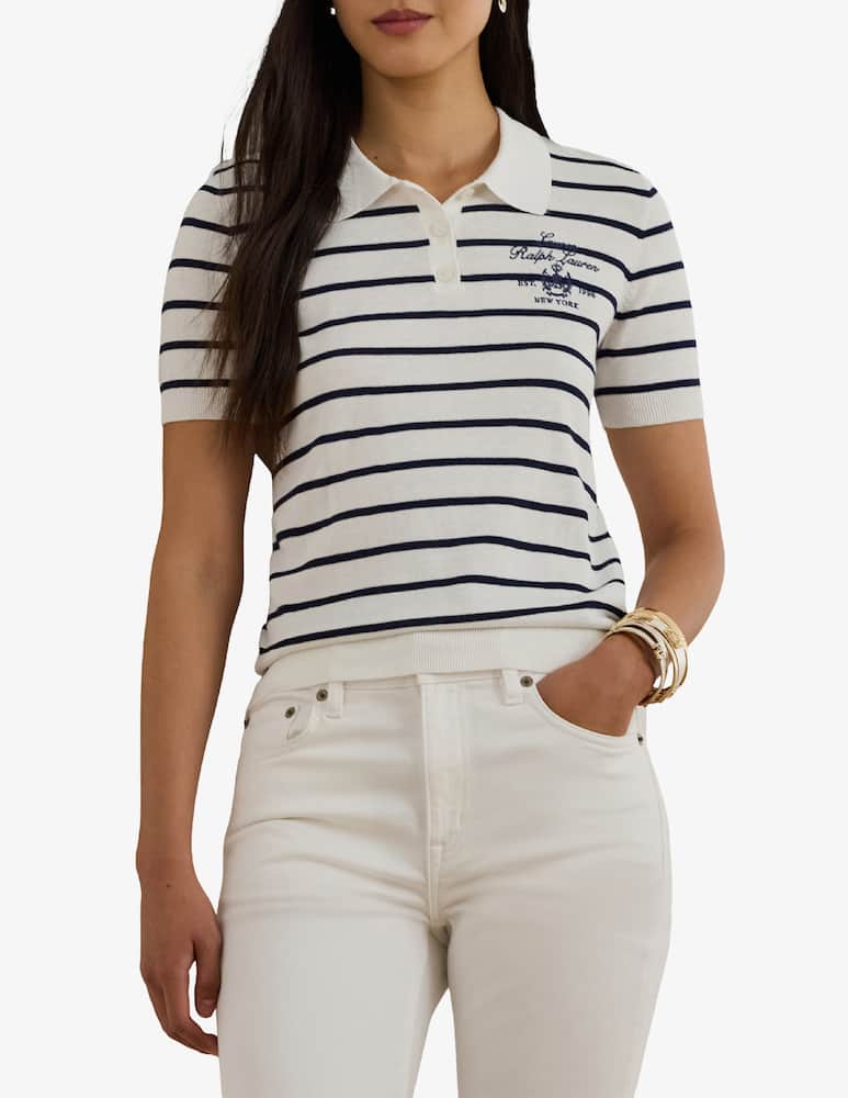 rinascente Lauren Ralph Lauren Polo a righe Natrissa