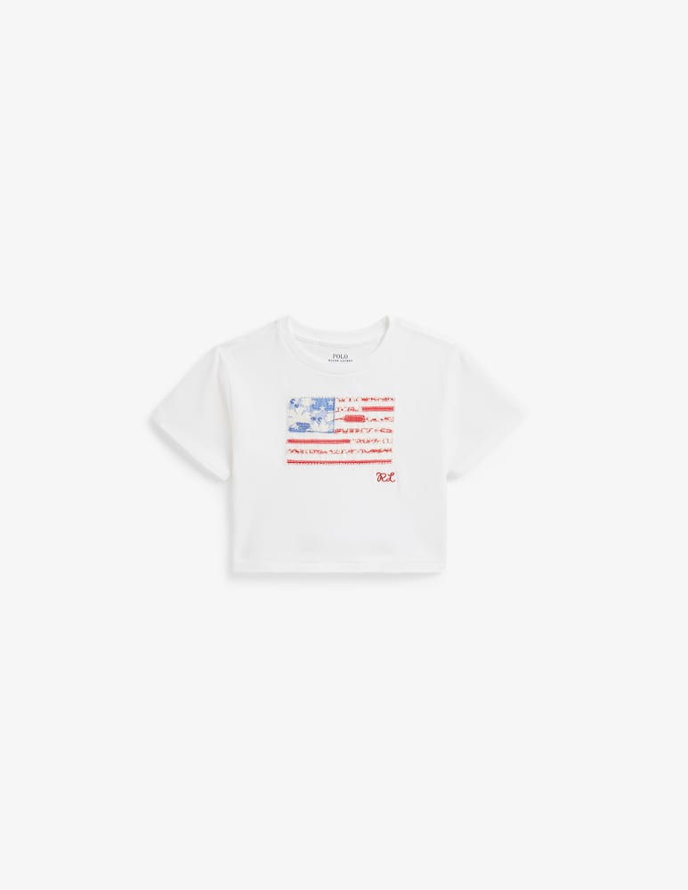 Polo Ralph Lauren Maglietta jersey con stampa - immagine 1 Polo Ralph Lauren Maglietta jersey con stampa - immagine 1