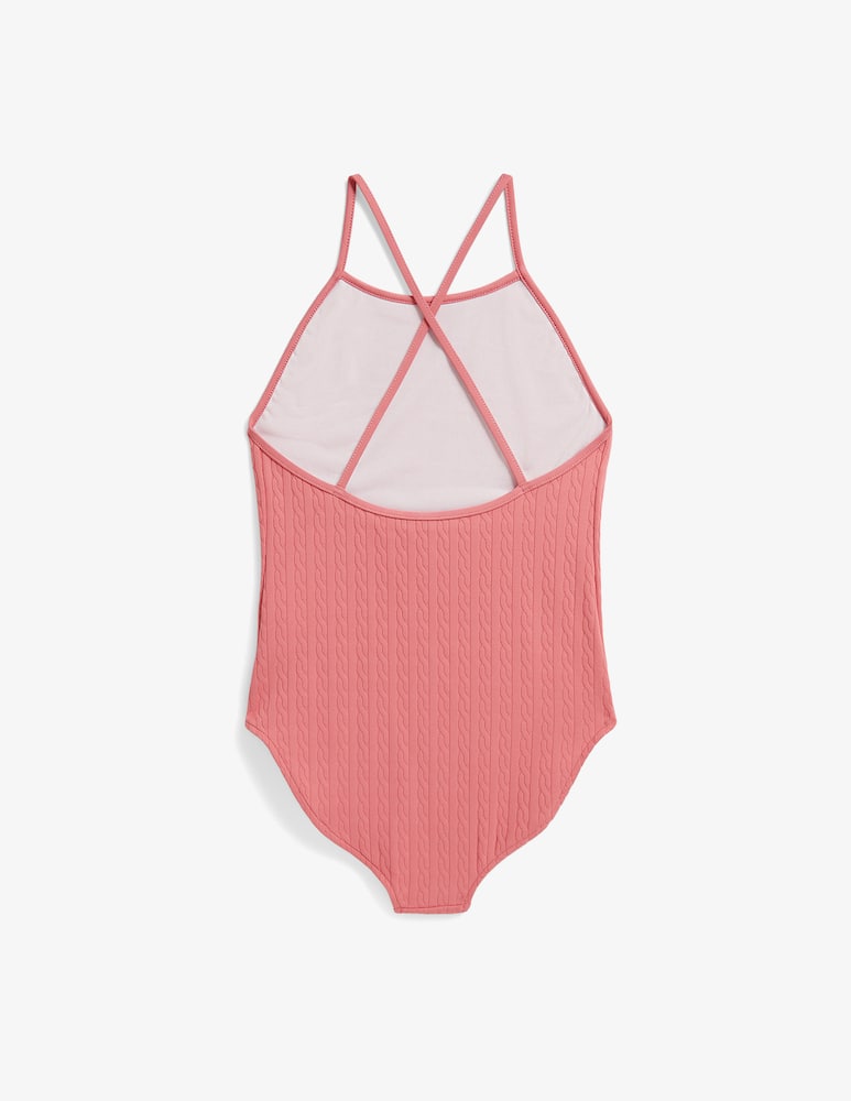 Polo Ralph Lauren Cable jacquard swimsuit - picture 2 Polo Ralph Lauren Cable jacquard swimsuit - picture 2
