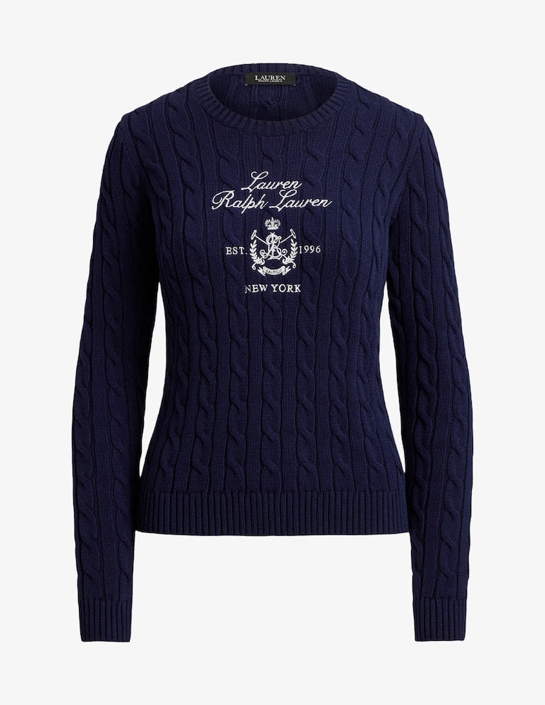 Lauren Ralph Lauren Maglione girocollo in cotone - immagine 5