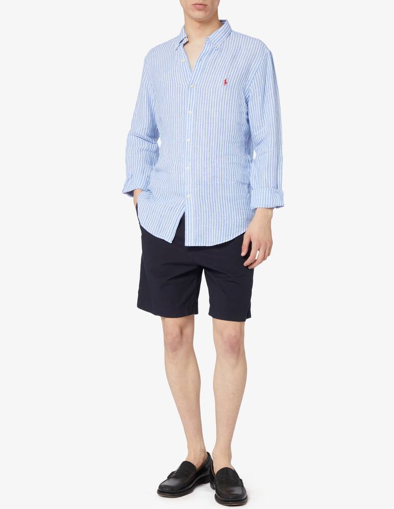 rinascente Polo Ralph Lauren Camicia in lino slim fit a righe