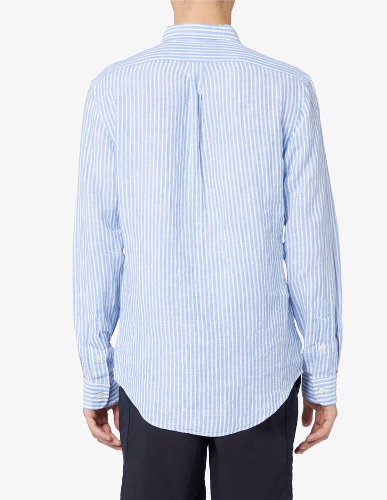 rinascente Polo Ralph Lauren Camicia in lino slim fit a righe
