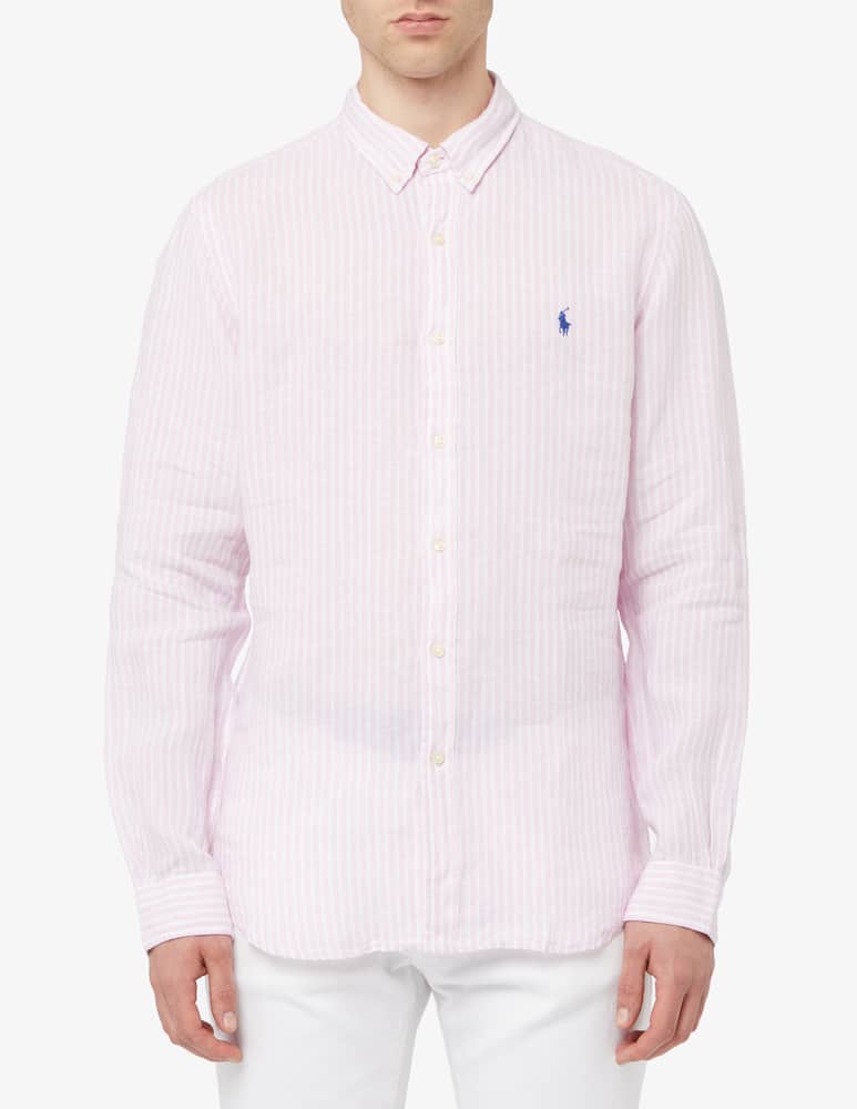 Polo Ralph Lauren Linen slim fit stripes shirt - picture 1 Polo Ralph Lauren Linen slim fit stripes shirt - picture 1
