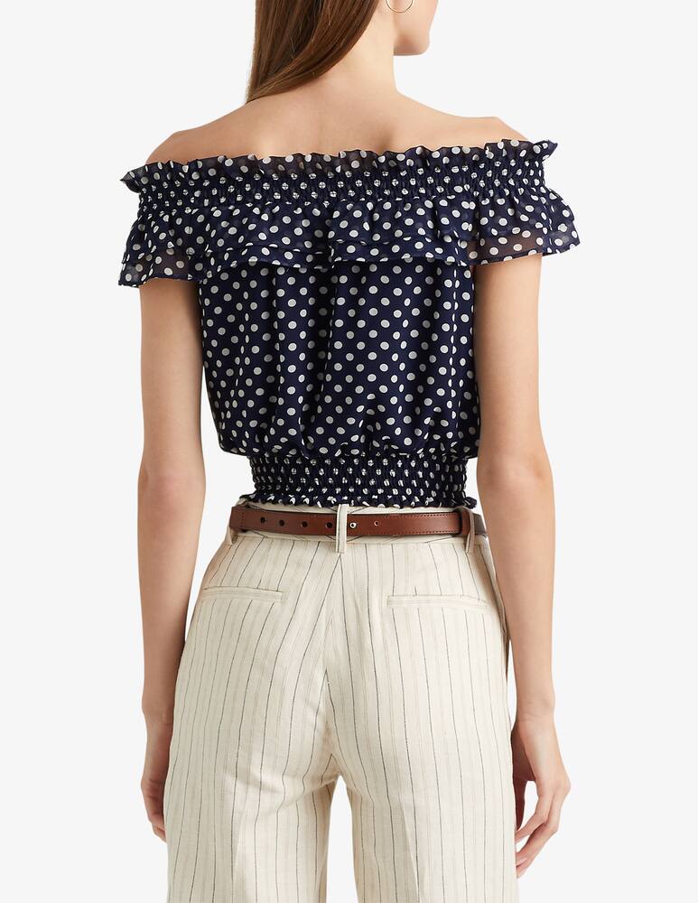 rinascente Lauren Ralph Lauren Lamrie short sleeve blouse
