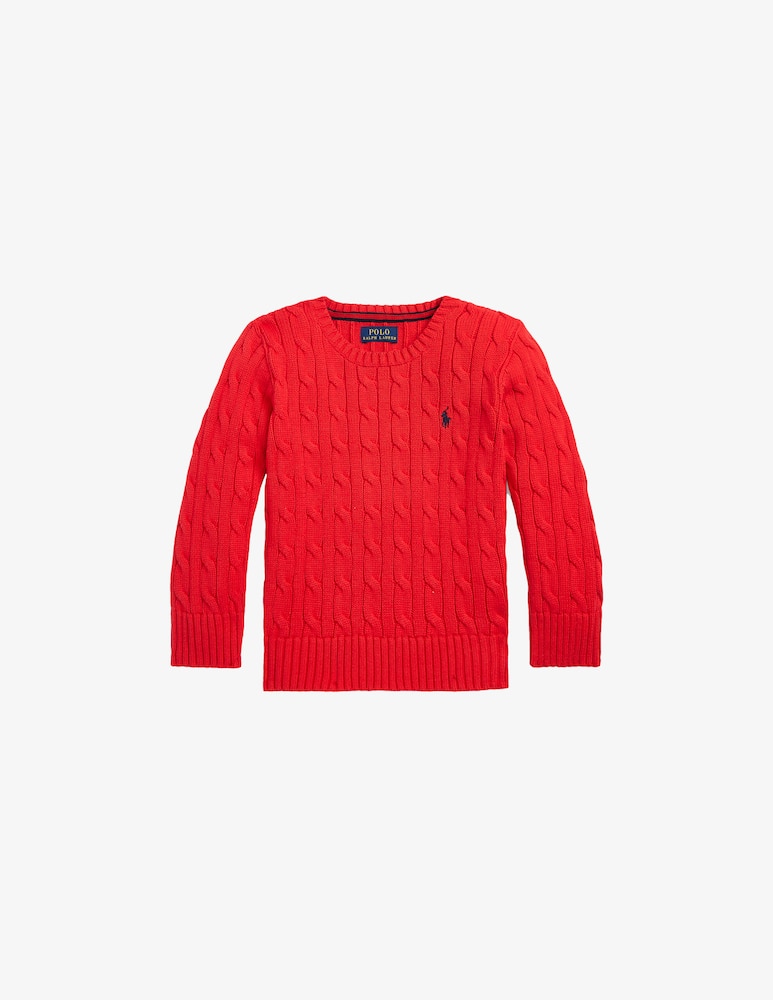 Polo Ralph Lauren Maglia in cotone a trecce - immagine 1 Polo Ralph Lauren Maglia in cotone a trecce - immagine 1