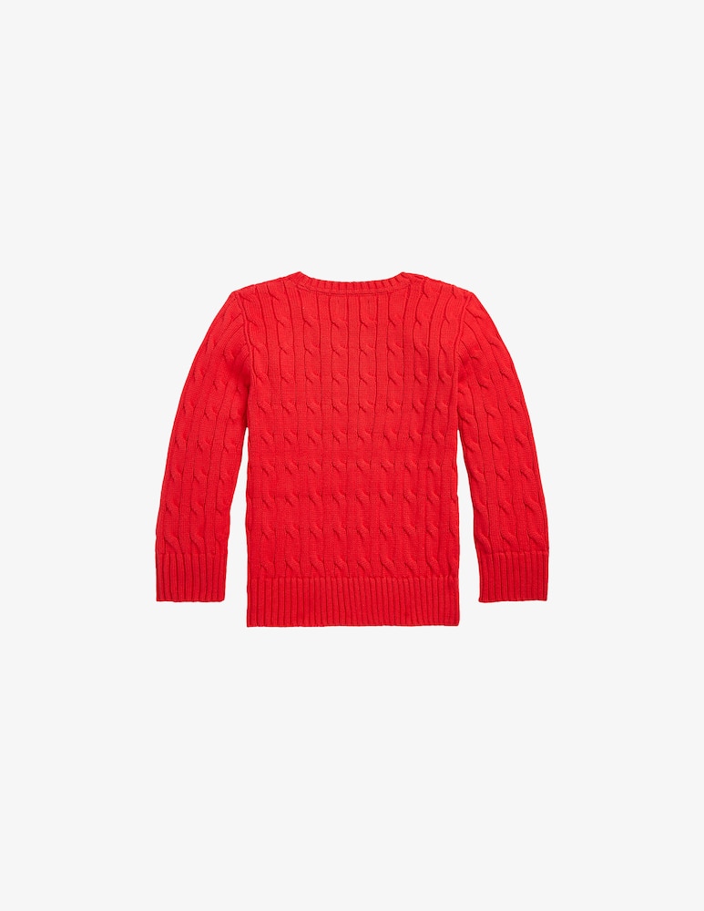 Polo Ralph Lauren Maglia in cotone a trecce - immagine 2 Polo Ralph Lauren Maglia in cotone a trecce - immagine 2
