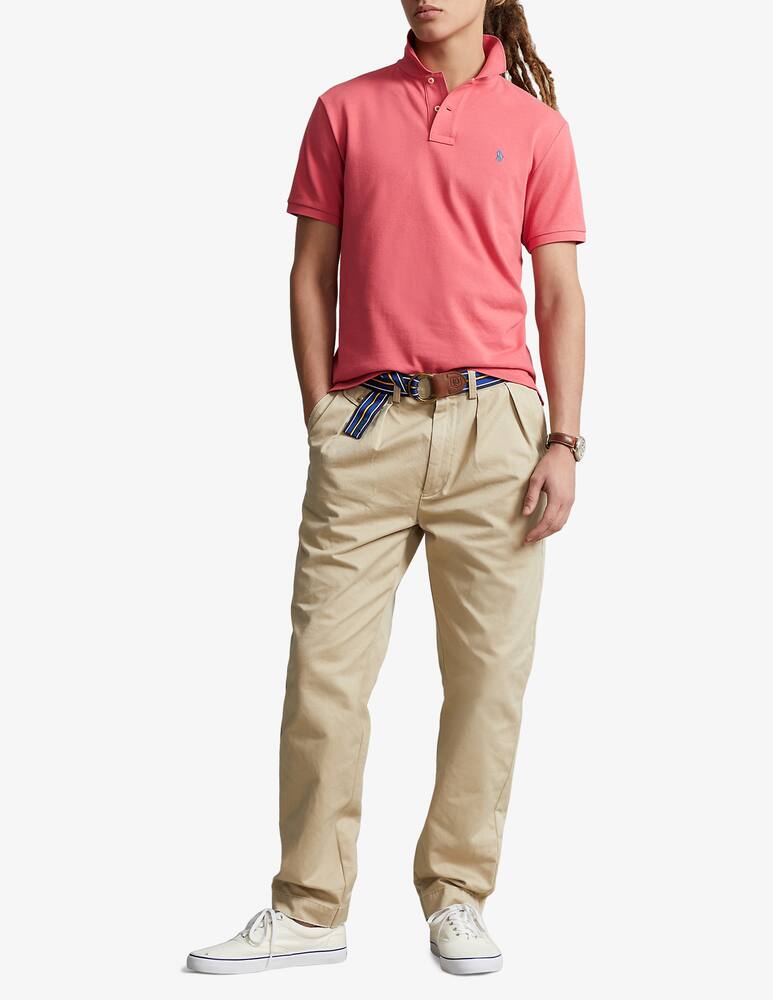 rinascente Polo Ralph Lauren Short sleeve slim fit basic mesh polo shirt