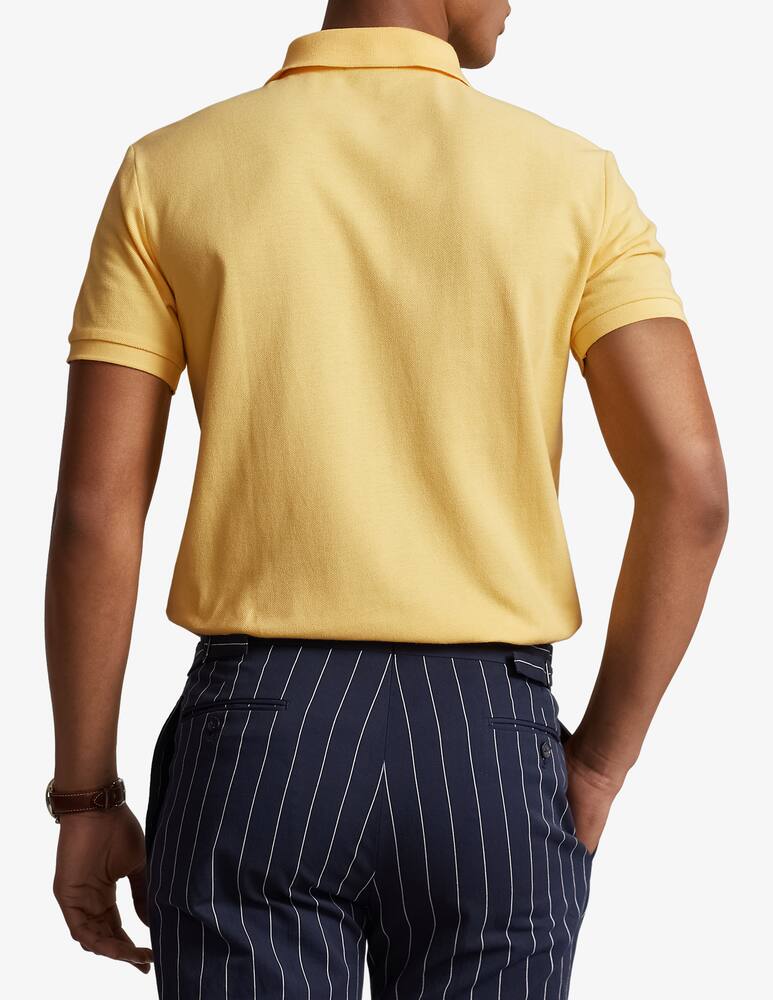 rinascente Polo Ralph Lauren Short sleeve slim fit basic mesh polo shirt