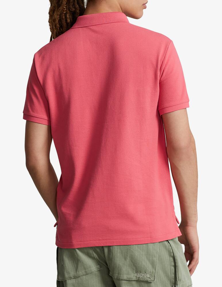 rinascente Polo Ralph Lauren Custom fit basic mesh short sleeve polo shirt