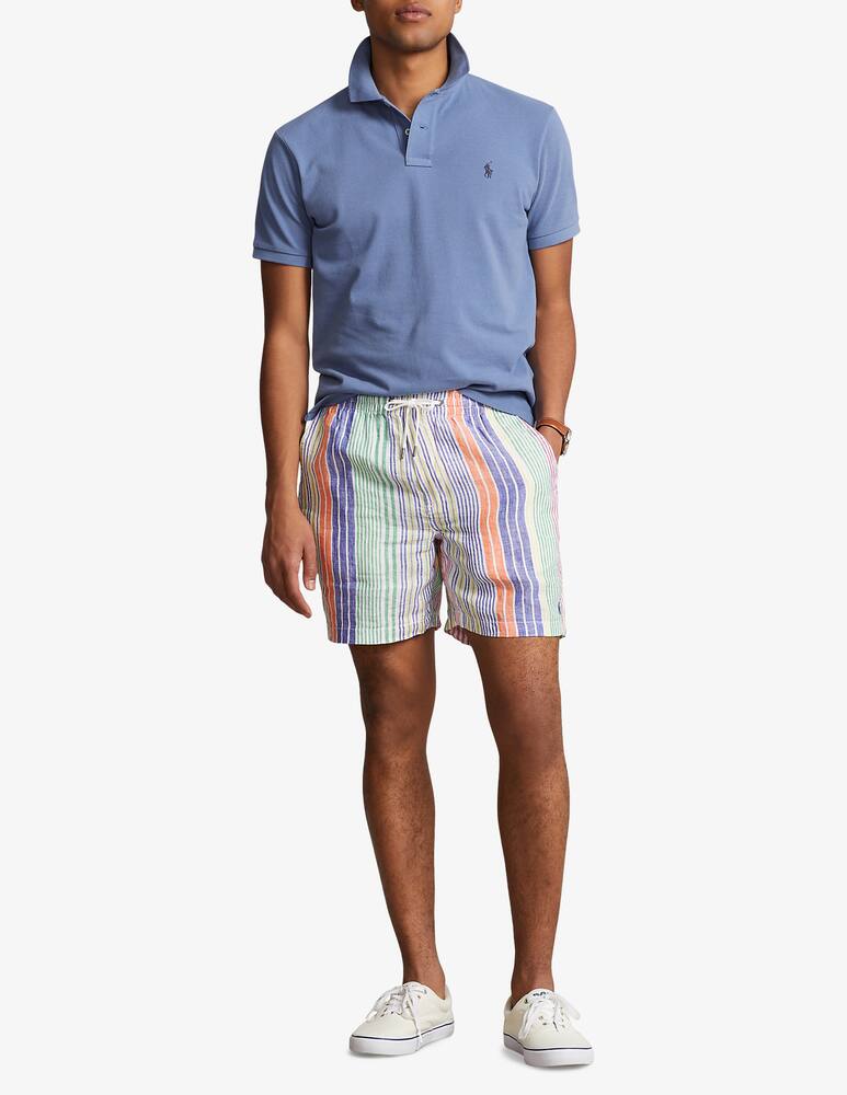 rinascente Polo Ralph Lauren Custom fit basic mesh short sleeve polo shirt