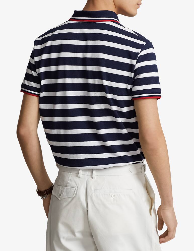 rinascente Polo Ralph Lauren Polo custom fit mesh bear a righe