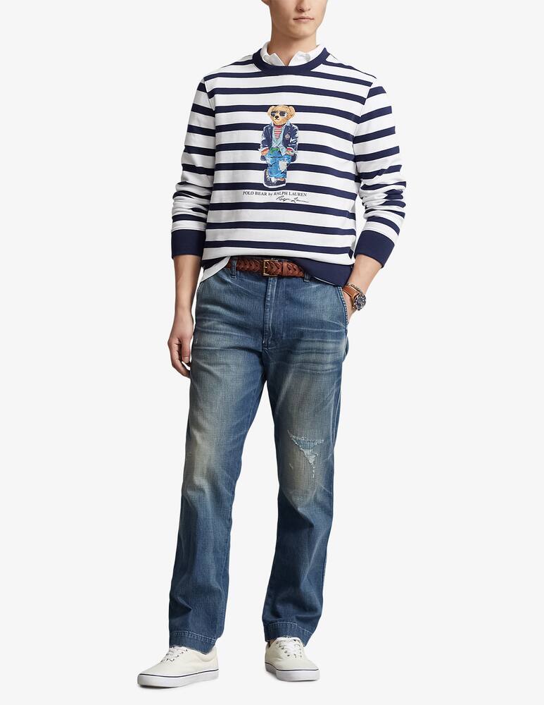 rinascente Polo Ralph Lauren Bear stripes sweatshirt