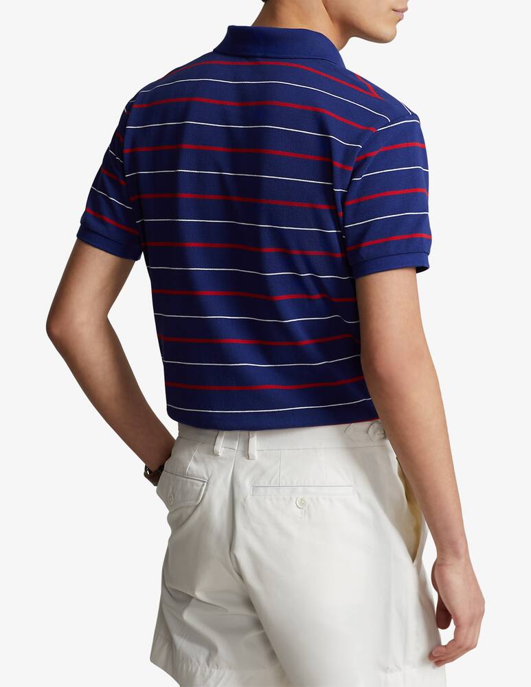 rinascente Polo Ralph Lauren Custom fit basic mesh stripes polo