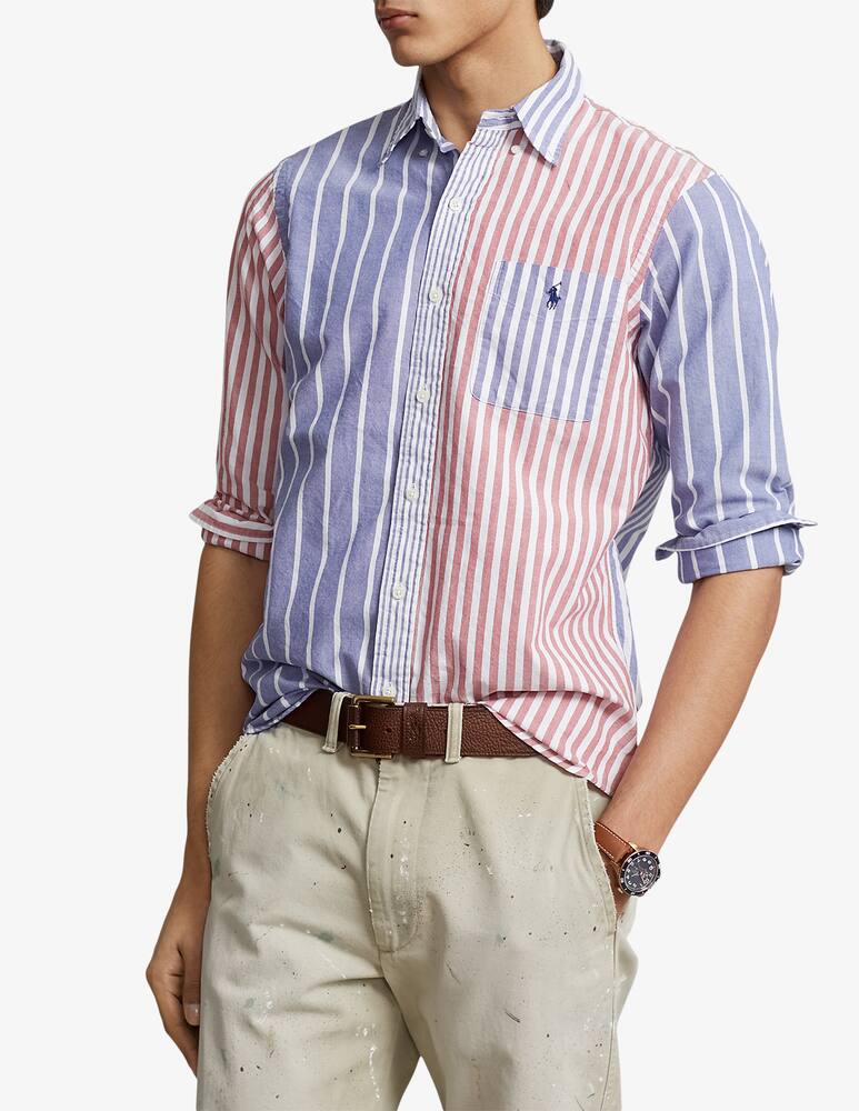 rinascente Polo Ralph Lauren Custom fit oxford stripe shirt