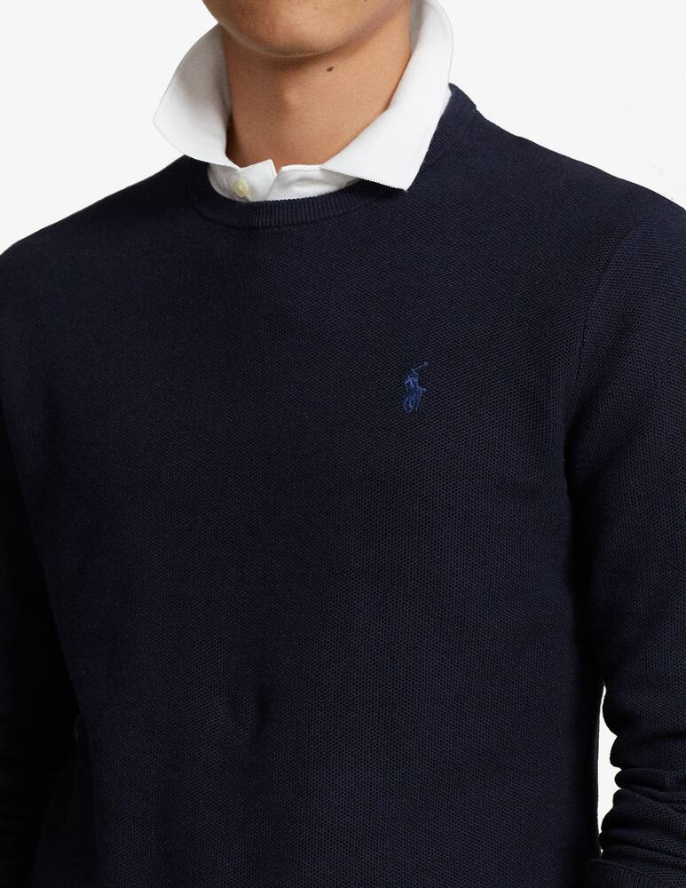 rinascente Polo Ralph Lauren Maglia manica lunga nido d'ape