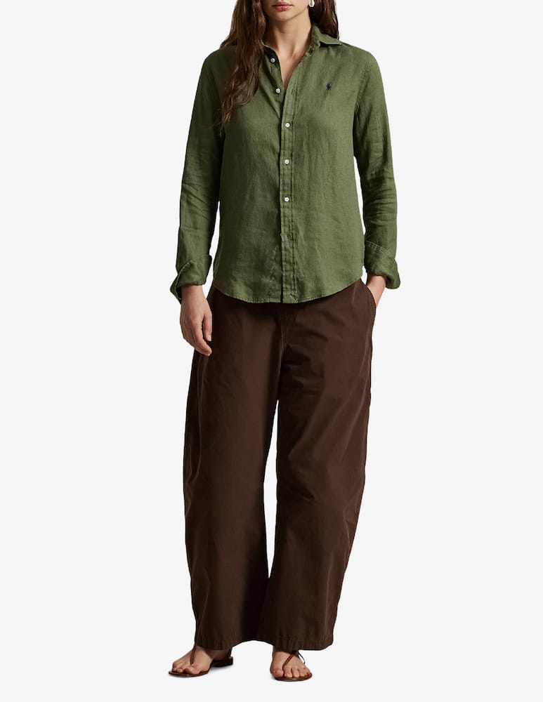 rinascente Polo Ralph Lauren Classic linen shirt