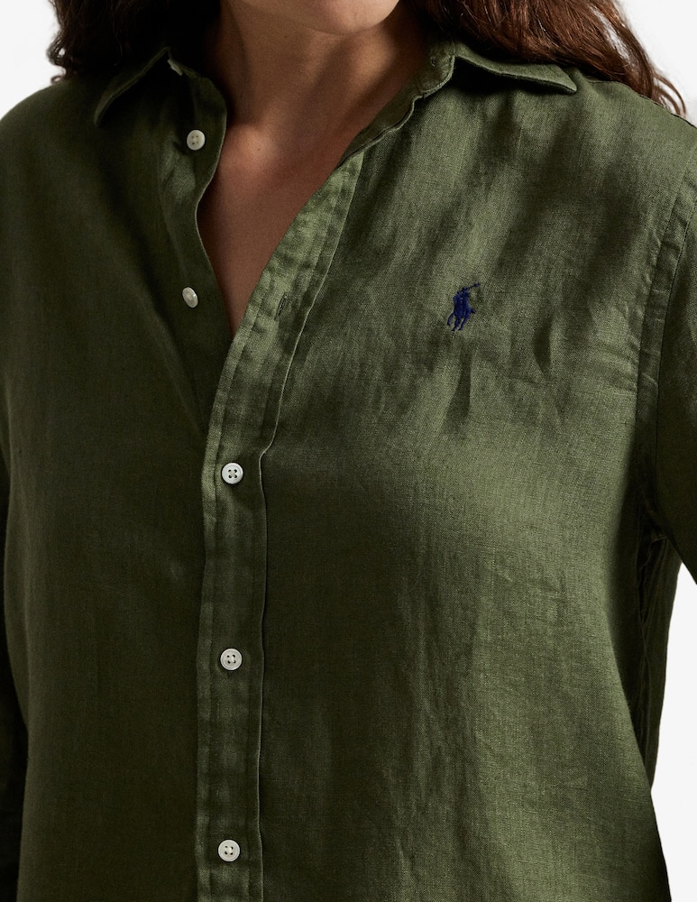 rinascente Polo Ralph Lauren Classic linen shirt