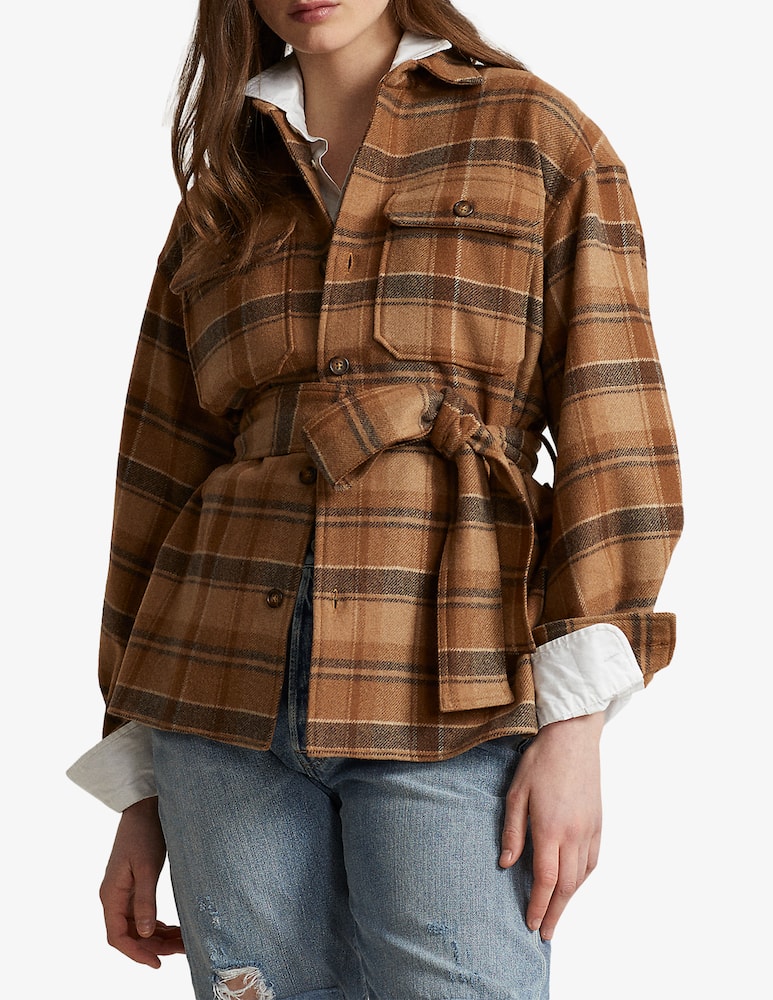Polo Ralph Lauren Overshirt in misto lana - immagine 1