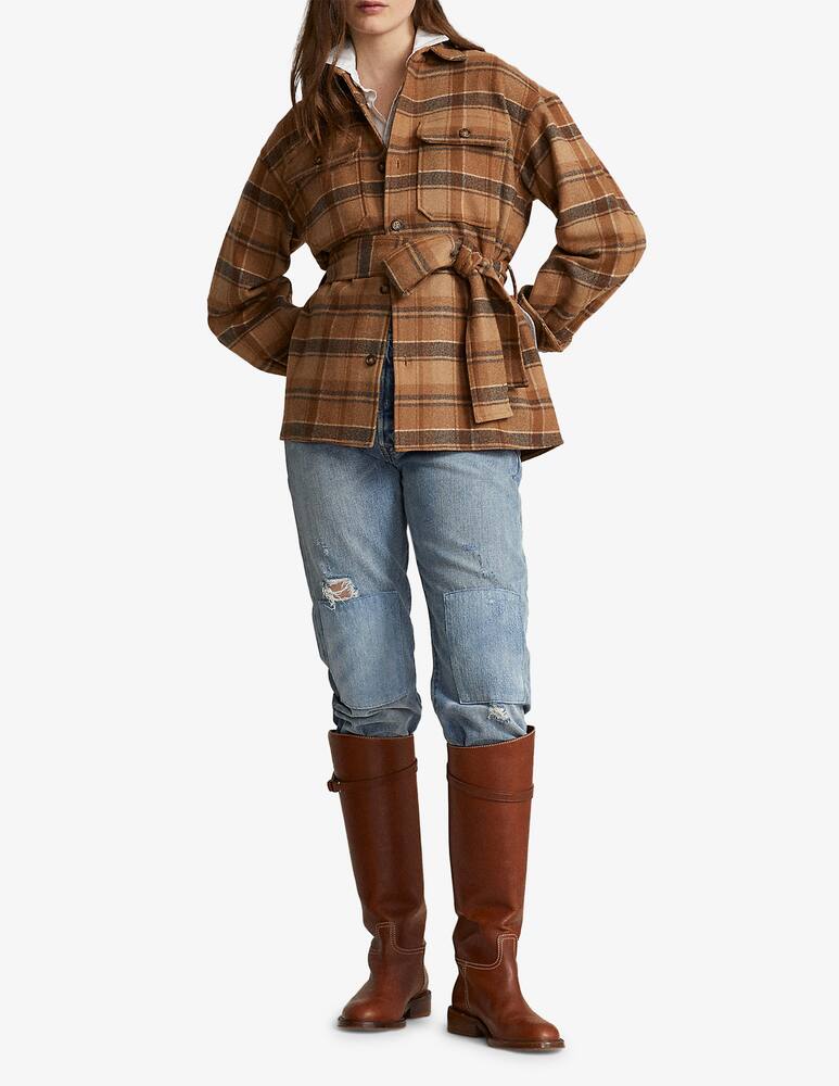 Polo Ralph Lauren Overshirt in misto lana - immagine 2