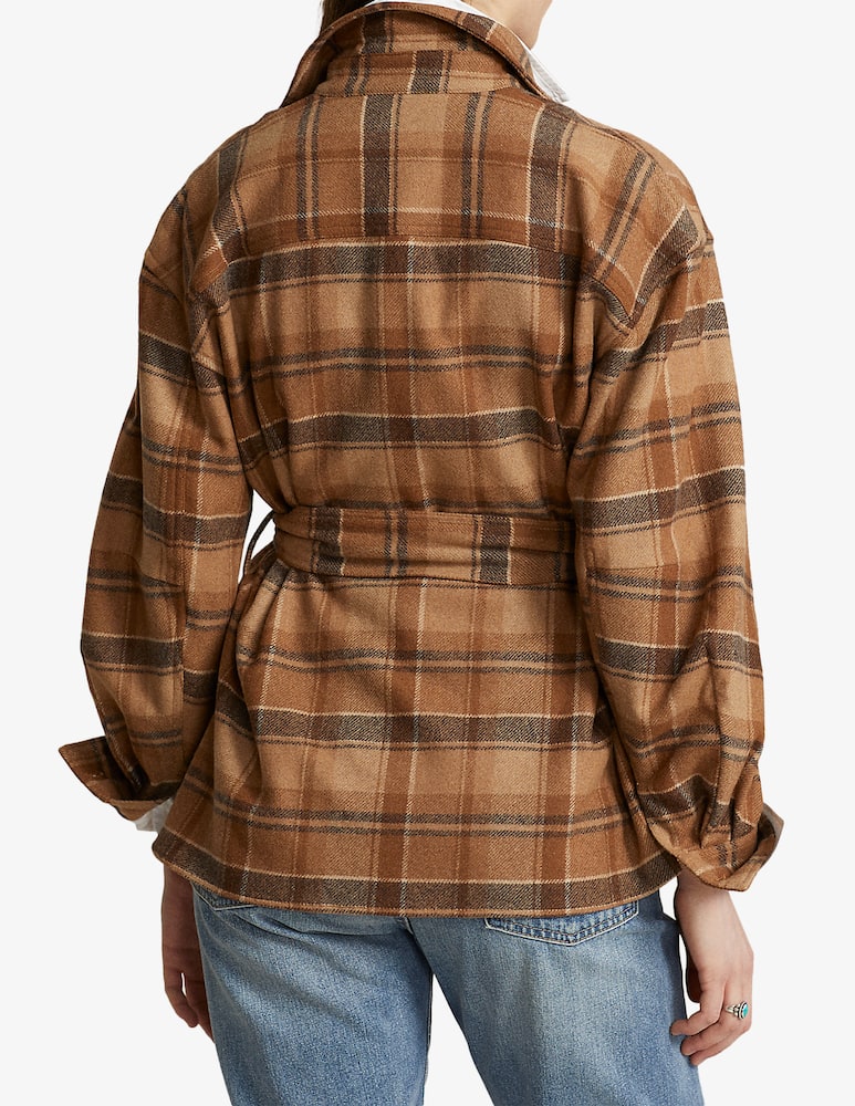 Polo Ralph Lauren Overshirt in misto lana - immagine 3