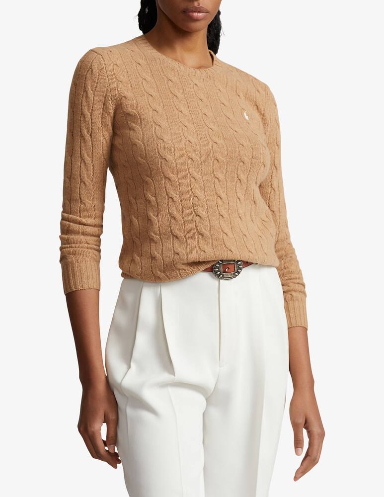 Polo Ralph Lauren Maglia a trecce in lana e cashmere - immagine 1 Polo Ralph Lauren Maglia a trecce in lana e cashmere - immagine 1