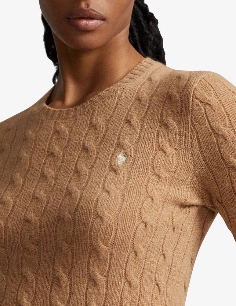 Polo Ralph Lauren Maglia a trecce in lana e cashmere - immagine 4 Polo Ralph Lauren Maglia a trecce in lana e cashmere - immagine 4