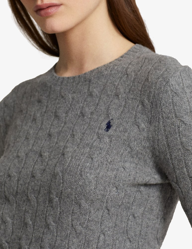 Polo Ralph Lauren Maglia in lana e cashmire a trecce - immagine 4 Polo Ralph Lauren Maglia in lana e cashmire a trecce - immagine 4