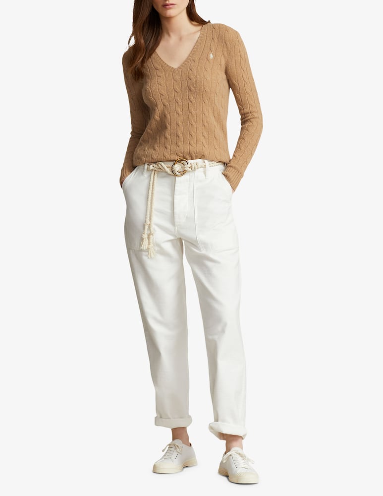 Polo Ralph Lauren Maglia a trecce in lana e cashmere - immagine 2 Polo Ralph Lauren Maglia a trecce in lana e cashmere - immagine 2
