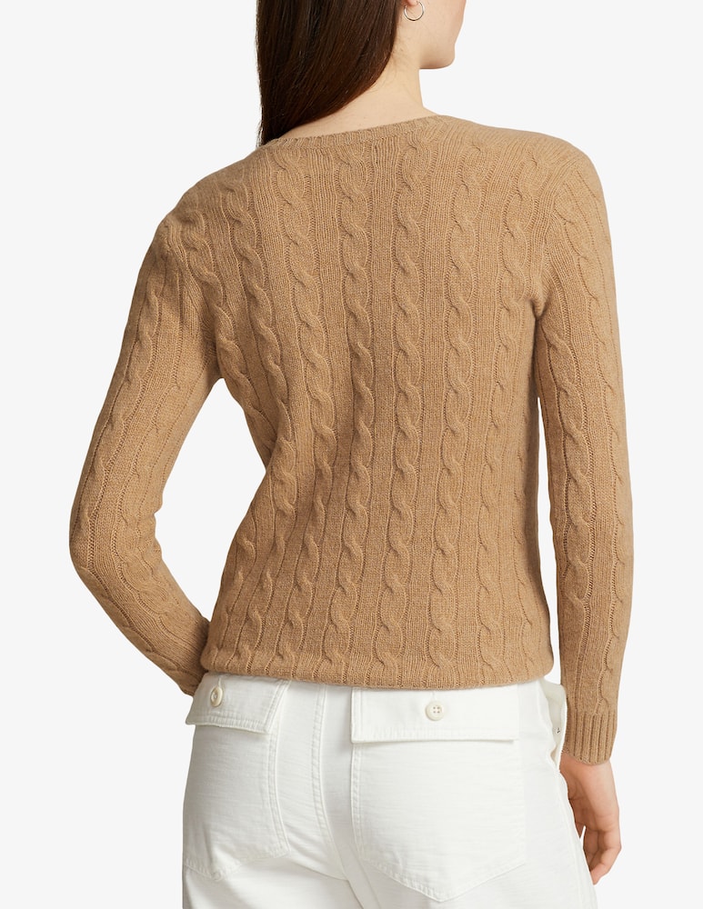 Polo Ralph Lauren Maglia a trecce in lana e cashmere - immagine 3 Polo Ralph Lauren Maglia a trecce in lana e cashmere - immagine 3