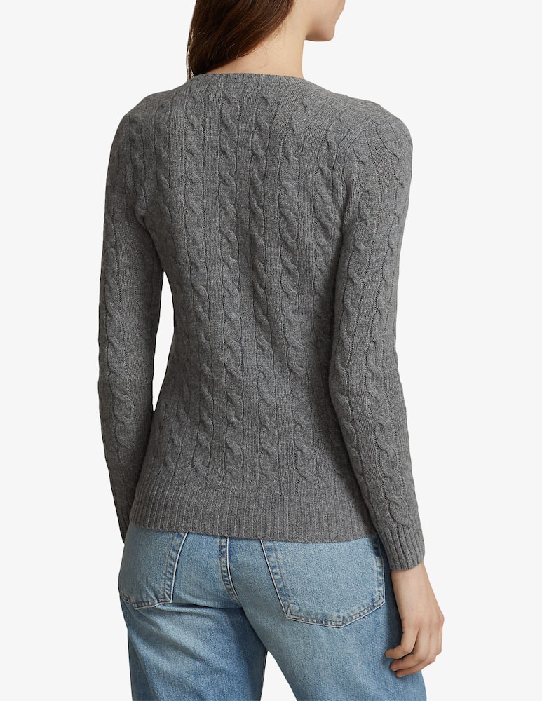 Polo Ralph Lauren Maglia a trecce in lana e cashmere - immagine 3 Polo Ralph Lauren Maglia a trecce in lana e cashmere - immagine 3