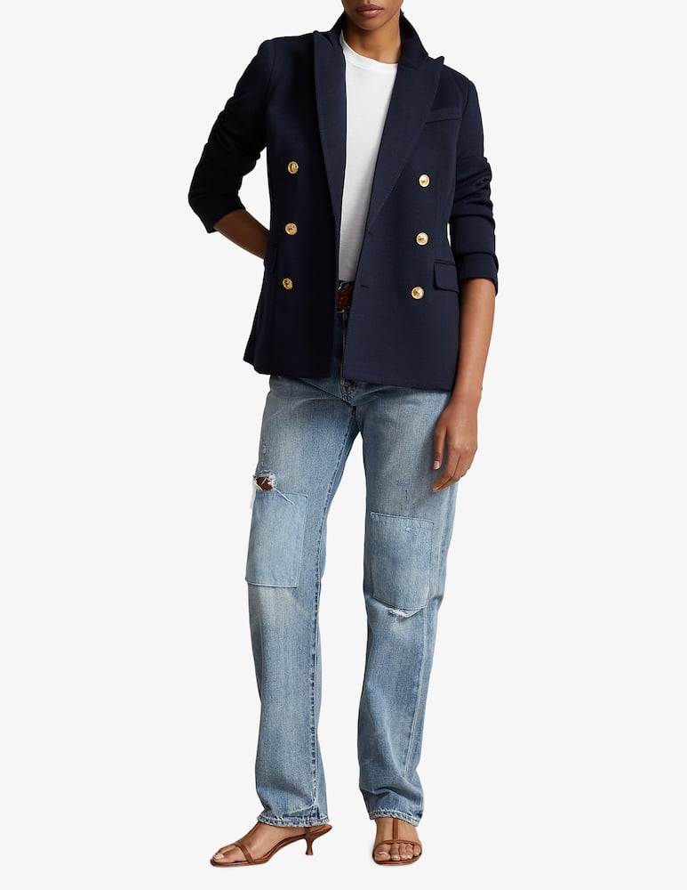Polo Ralph Lauren Blazer in maglia a doppio petto - immagine 2 Polo Ralph Lauren Blazer in maglia a doppio petto - immagine 2