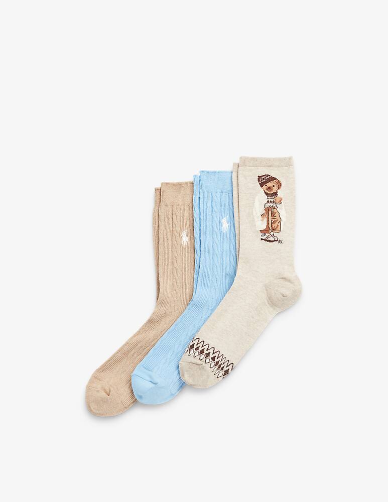rinascente Polo Ralph Lauren Calzini Winter bear pacco regalo