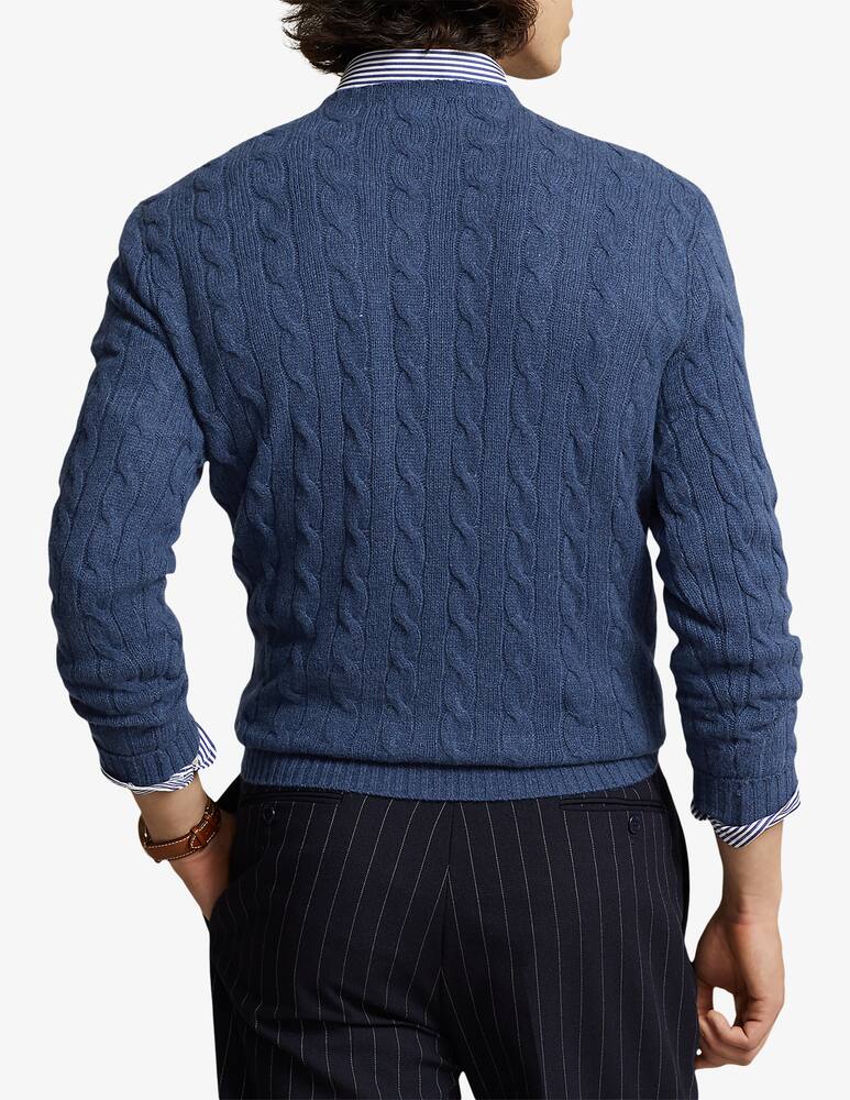 rinascente Polo Ralph Lauren Wool and cashmere blend cable jumper