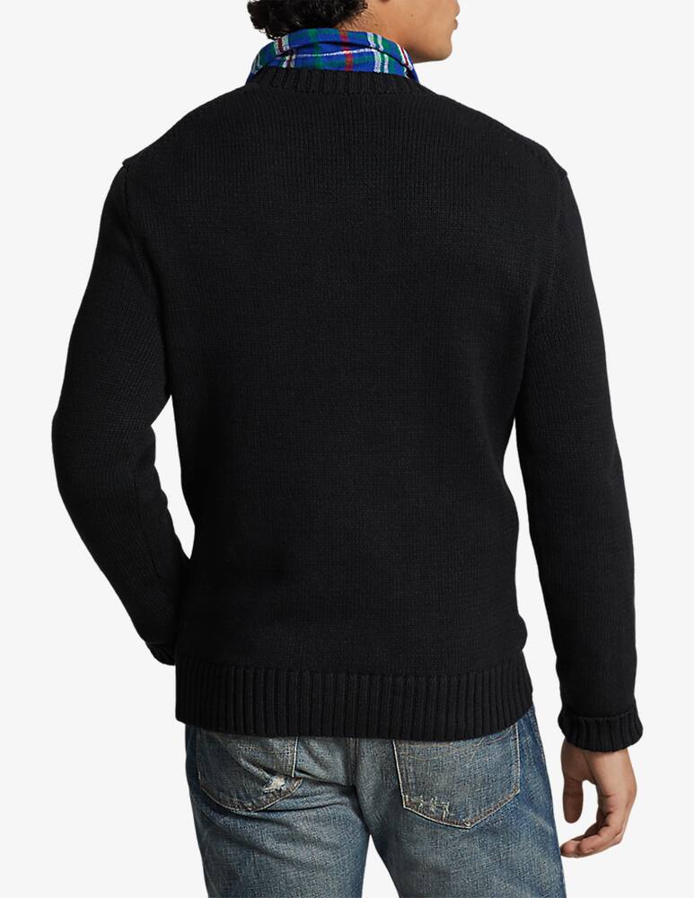 rinascente Polo Ralph Lauren Maglia girocollo bear in cotone e cashmere