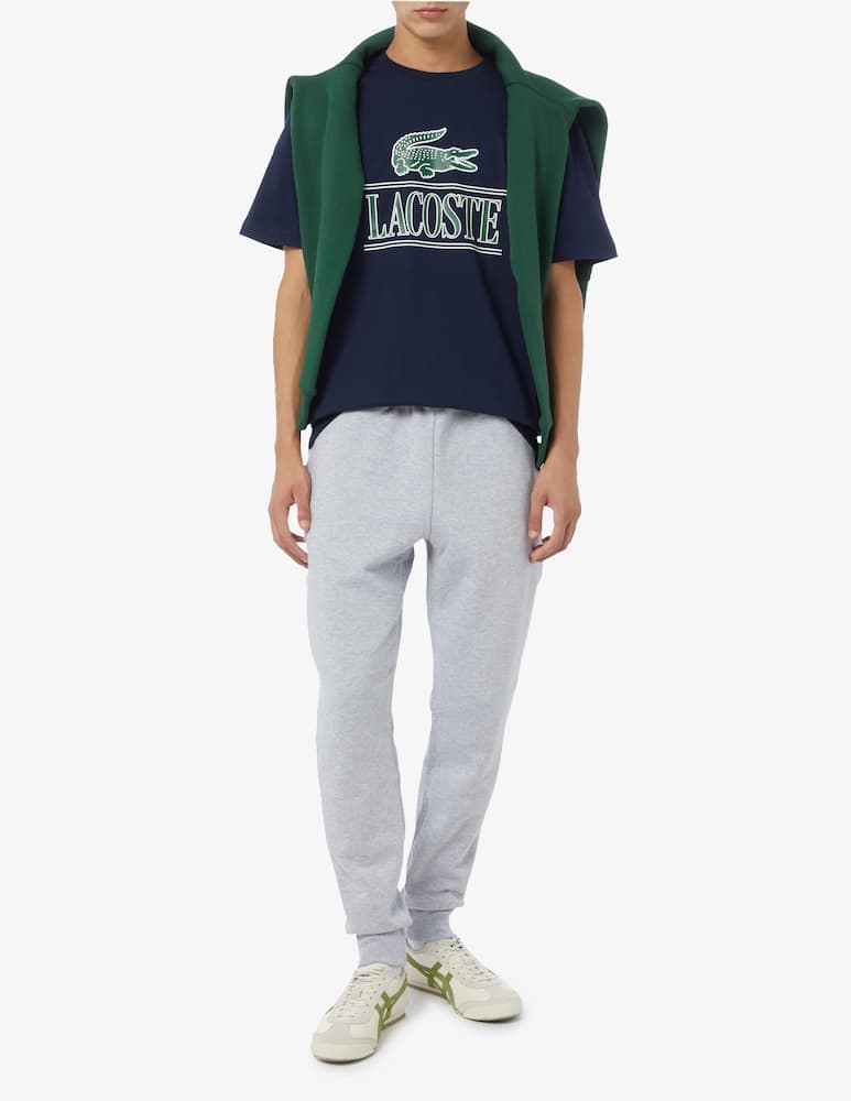 Lacoste Maglietta logo scritta big - immagine 2