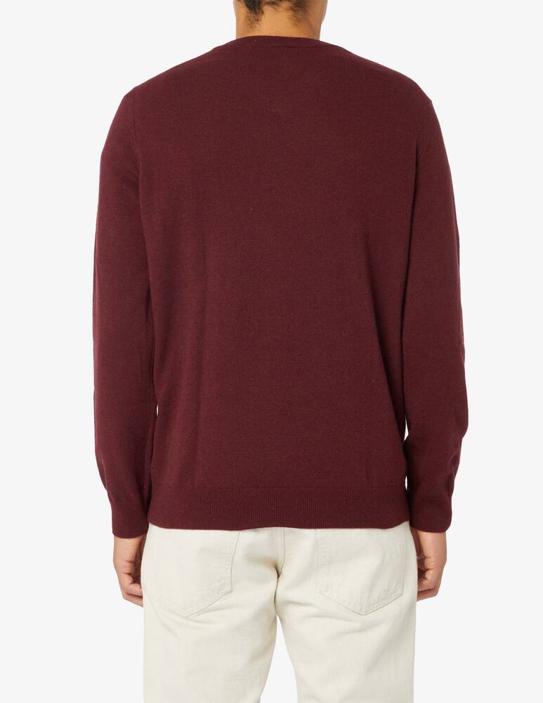 rinascente Lacoste Wool blend v neck jumper