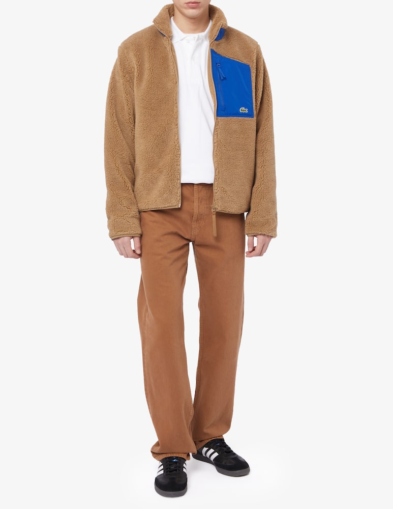rinascente Lacoste Pile orsetto con cerniera