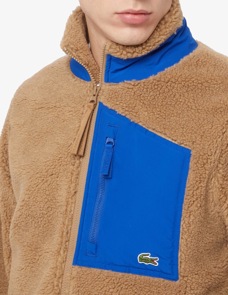 rinascente Lacoste Pile orsetto con cerniera