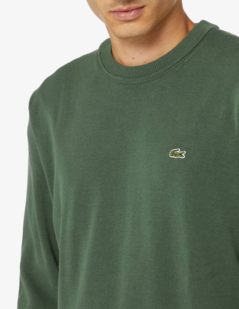 rinascente Lacoste Cotton crewneck basic jumper
