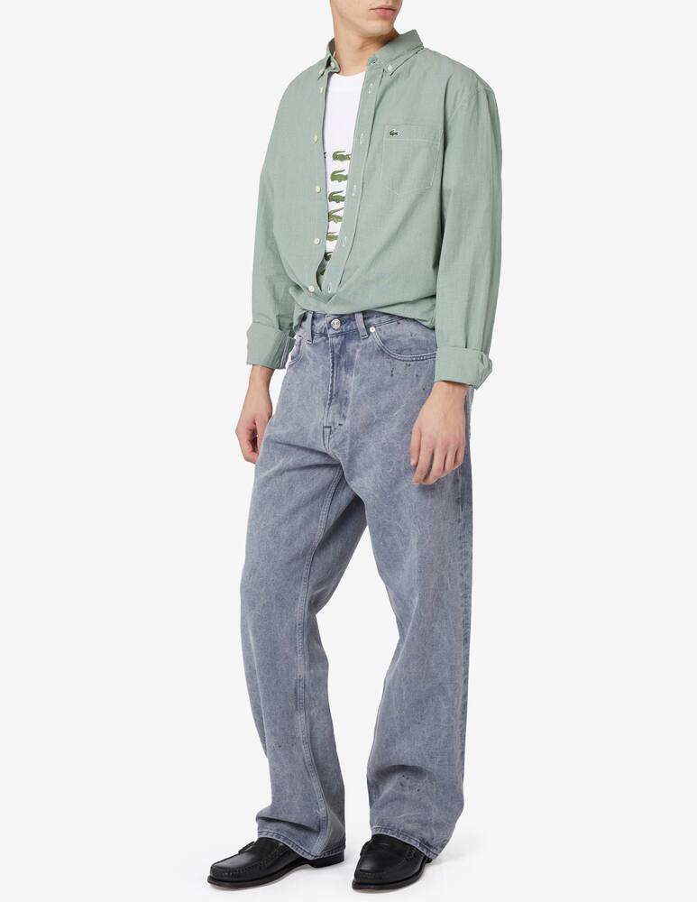 rinascente Lacoste Vichy pop shirt