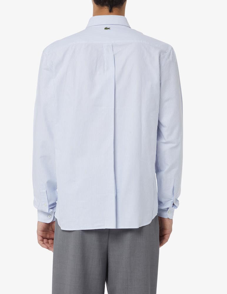 Lacoste Oxford cocco timeline stripes shirt - picture 3 Lacoste Oxford cocco timeline stripes shirt - picture 3