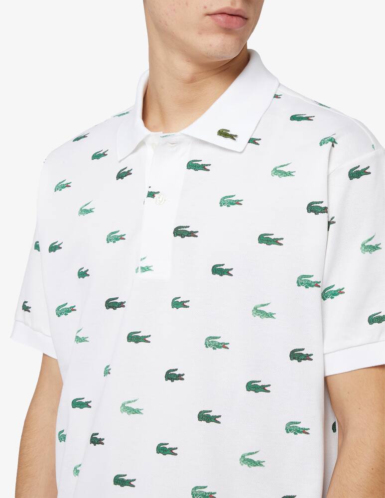 rinascente Lacoste Piquet regular fit cocco polo