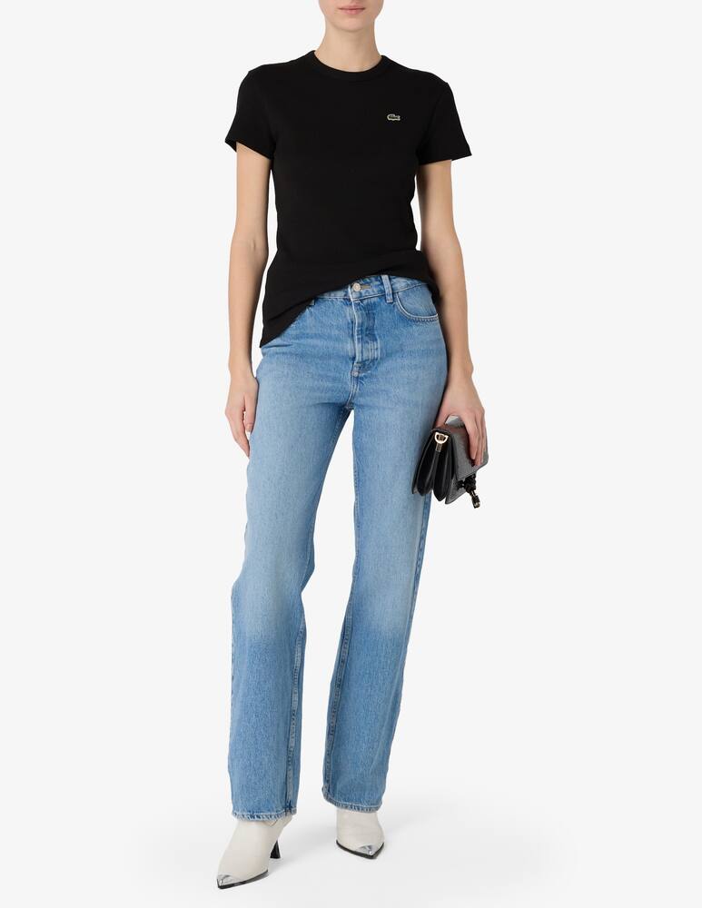 rinascente Lacoste Ribbed tee