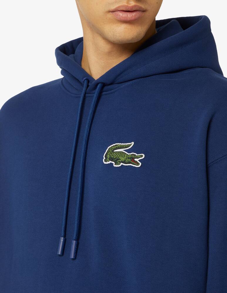 rinascente Lacoste Big cocco loose fit hoodie