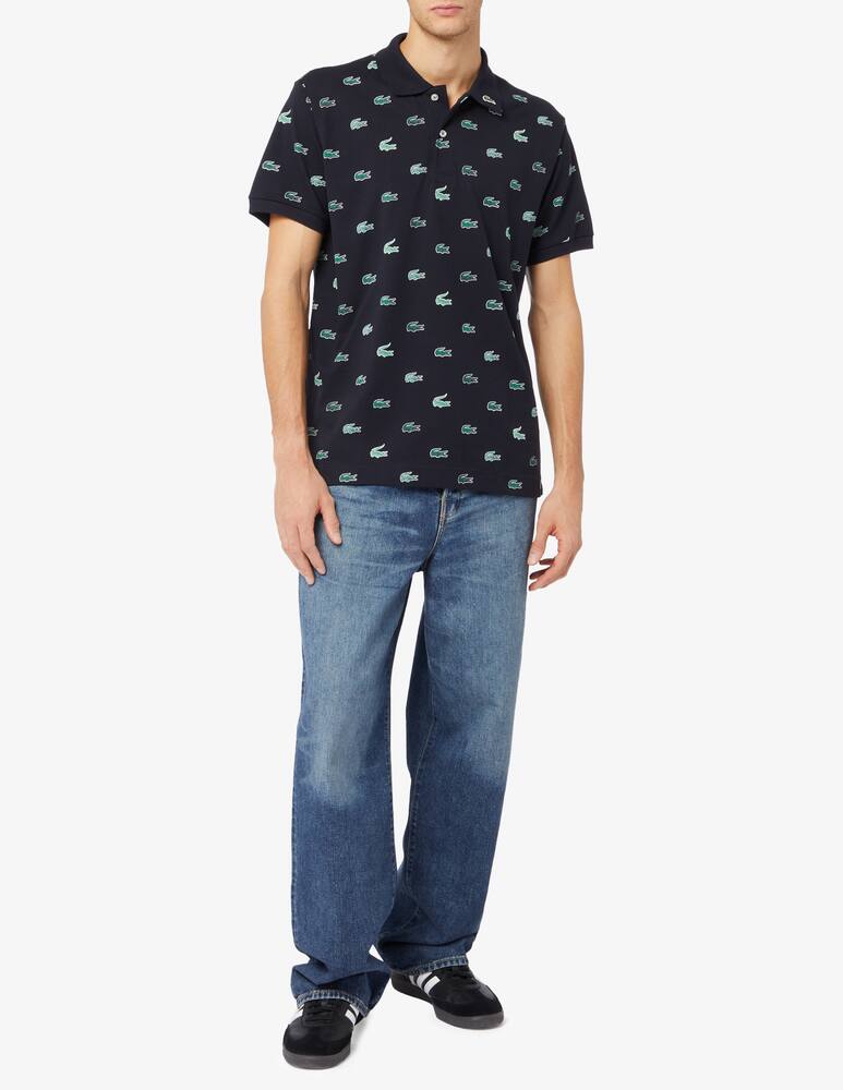 rinascente Lacoste Piquet regular fit cocco polo