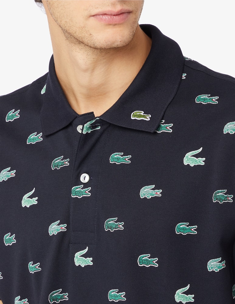 rinascente Lacoste Piquet regular fit cocco polo