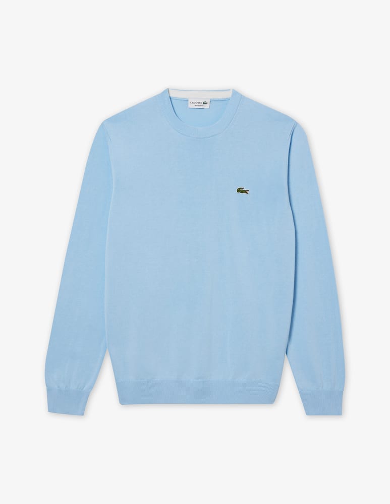 Lacoste Maglia girocollo in cotone - immagine 1 Lacoste Maglia girocollo in cotone - immagine 1